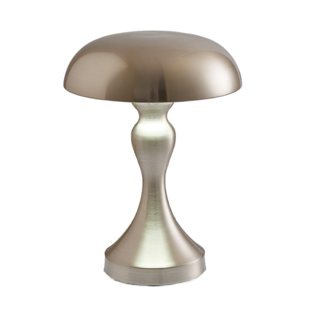 Retro Metal Table Lamp Mushroom Dimmable Creative Design Iron Light