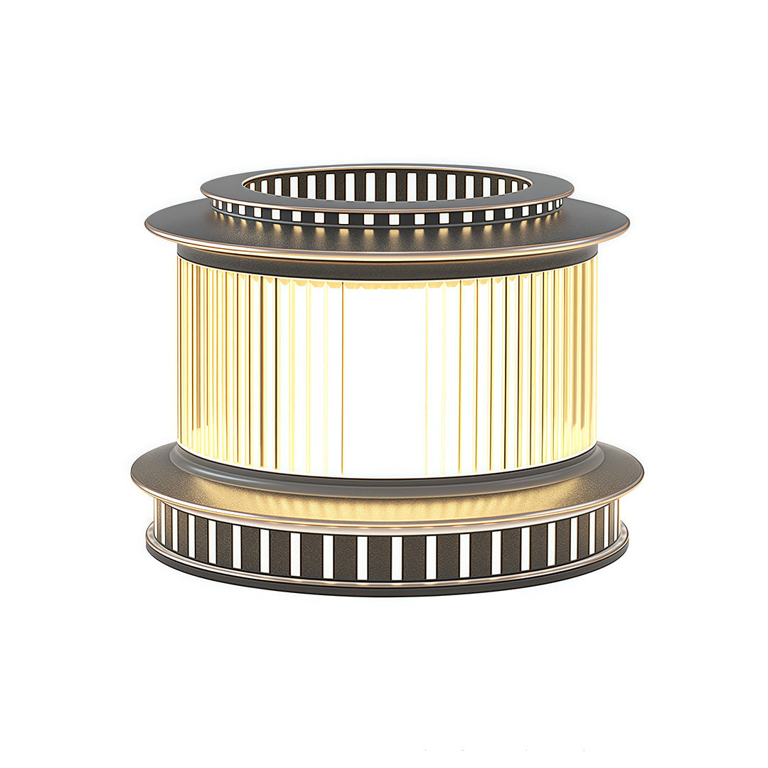 Stainless Steel Pillar Lights Modern Minimalist LED Light