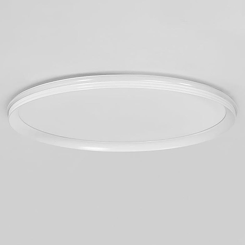 Slim Ceiling Light Modern Style Round Aluminum Light