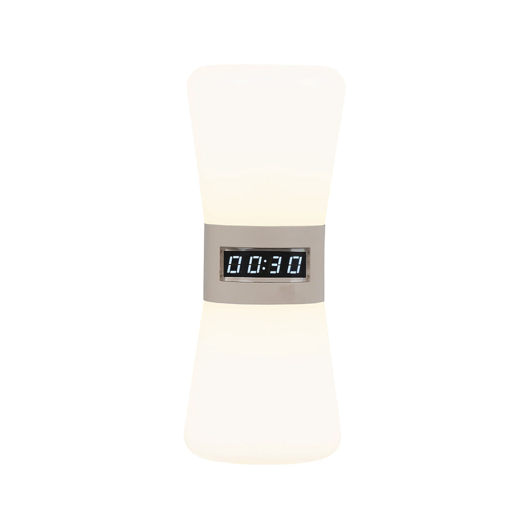Small White Table Lamp Countdown Gravity Sensor Ambient Hourglass Lamp