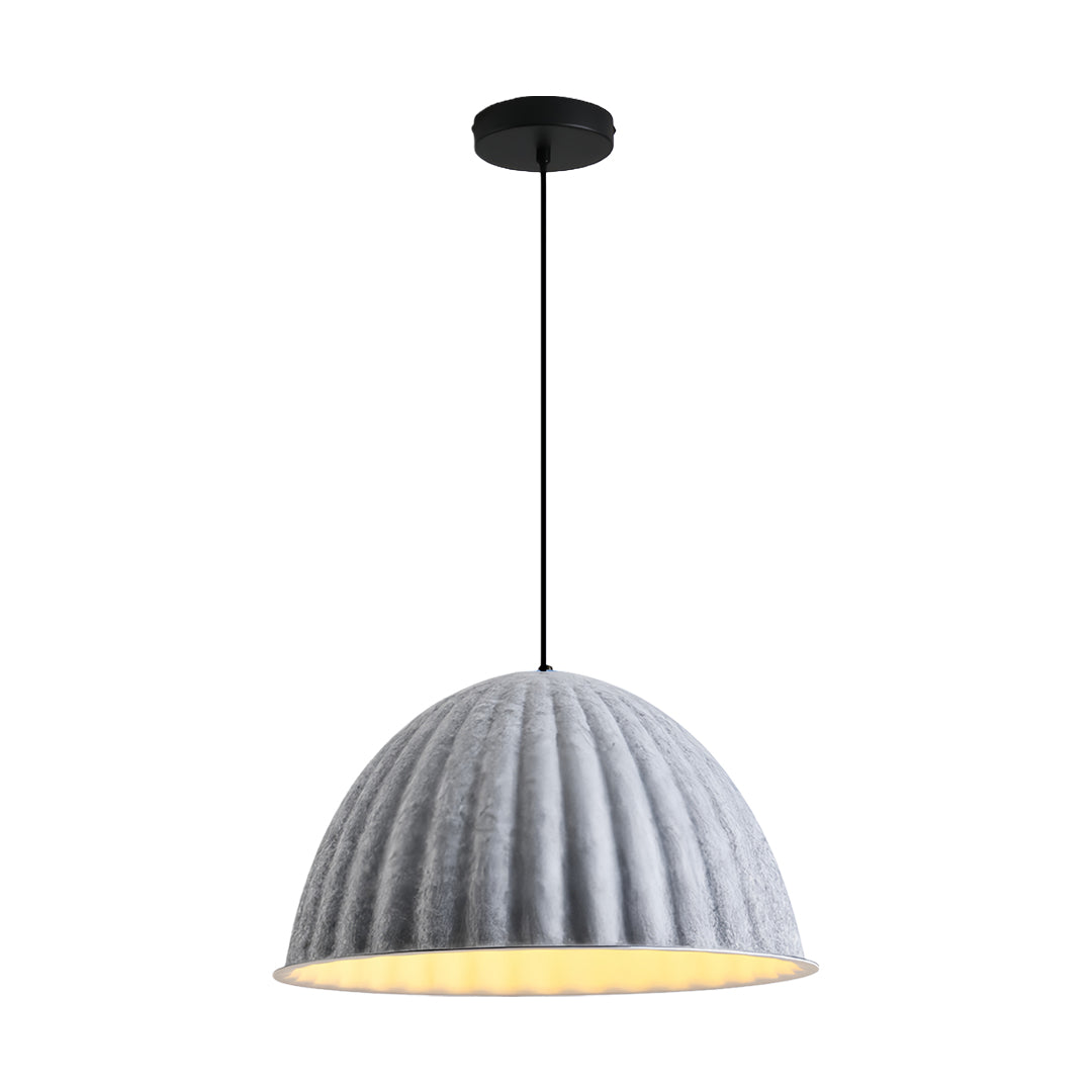 Gray Pendant Light Creative Pumpkin-Shaped Felt ceiling lights