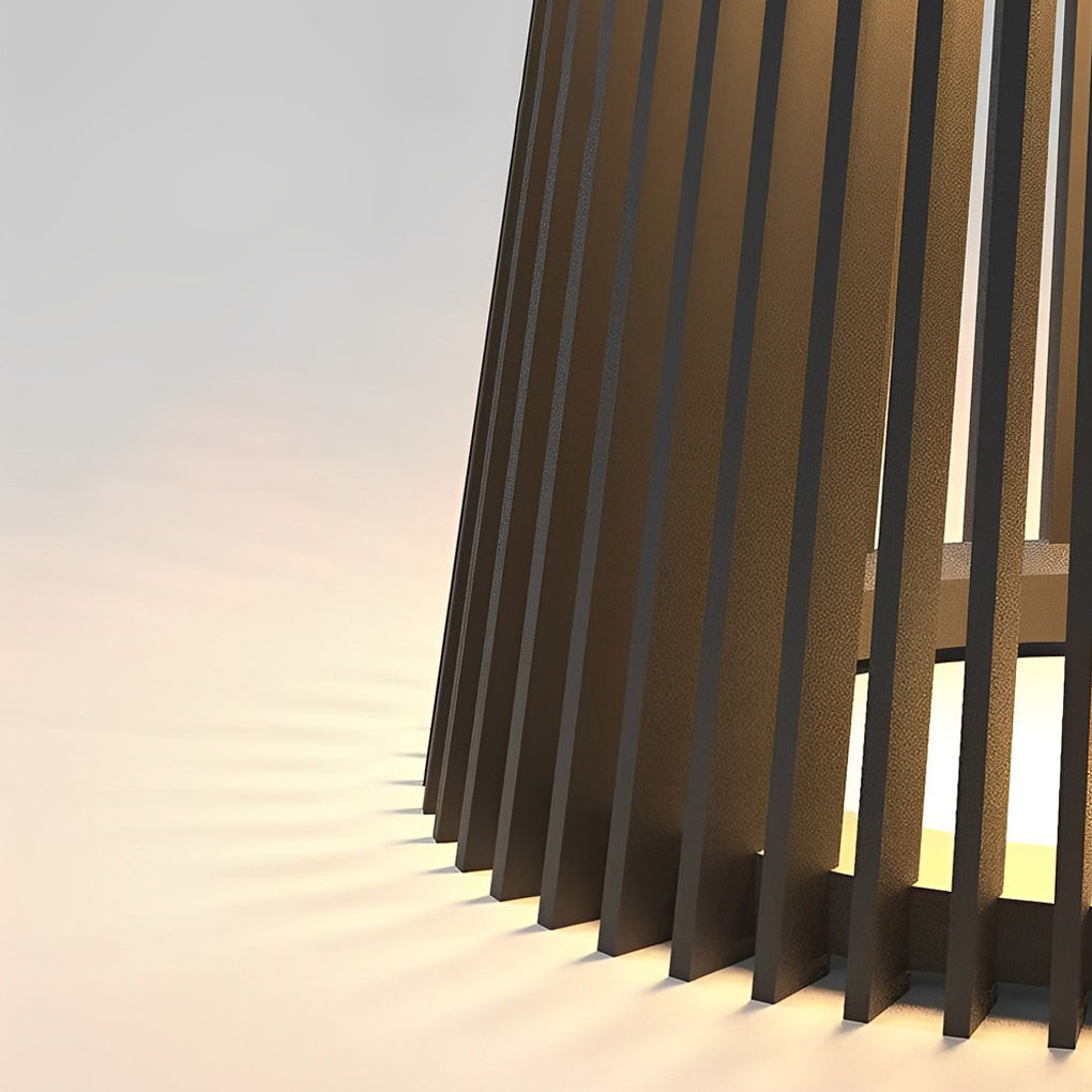 Solar Coffee Table Waterproof Iron Cage Solar Outdoor Lamp