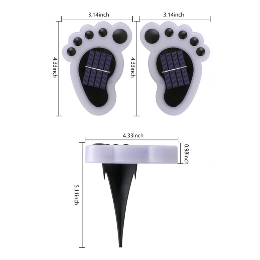 Yard Path Lights Solar LED Waterproof