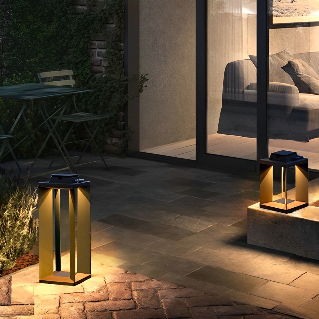 Solar Lantern Portable Modern Creative LED Black Light