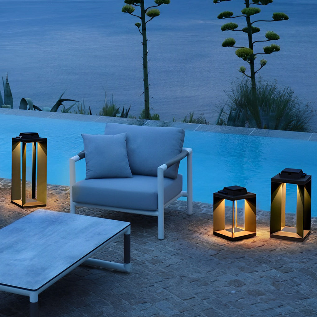 Solar Lantern Portable Modern Creative LED Black Light