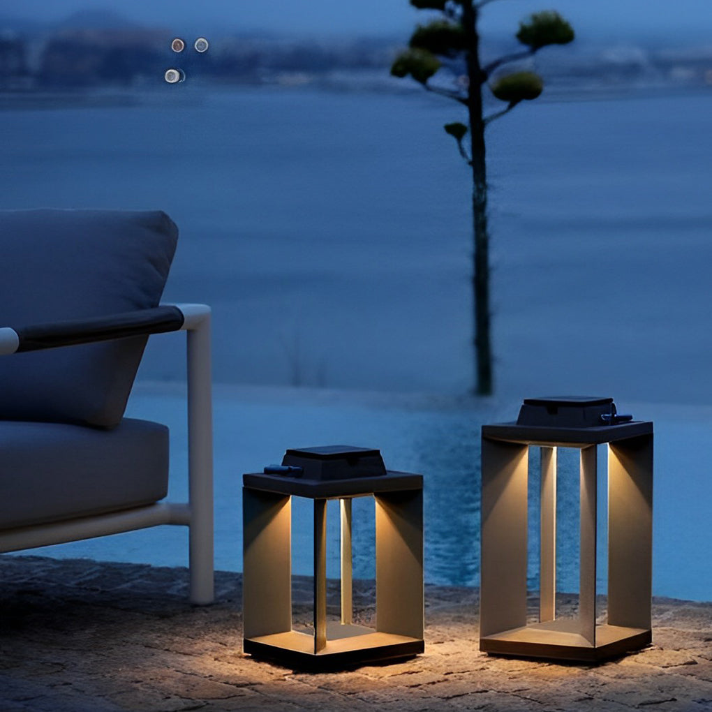 Solar Lantern Portable Modern Creative LED Black Light
