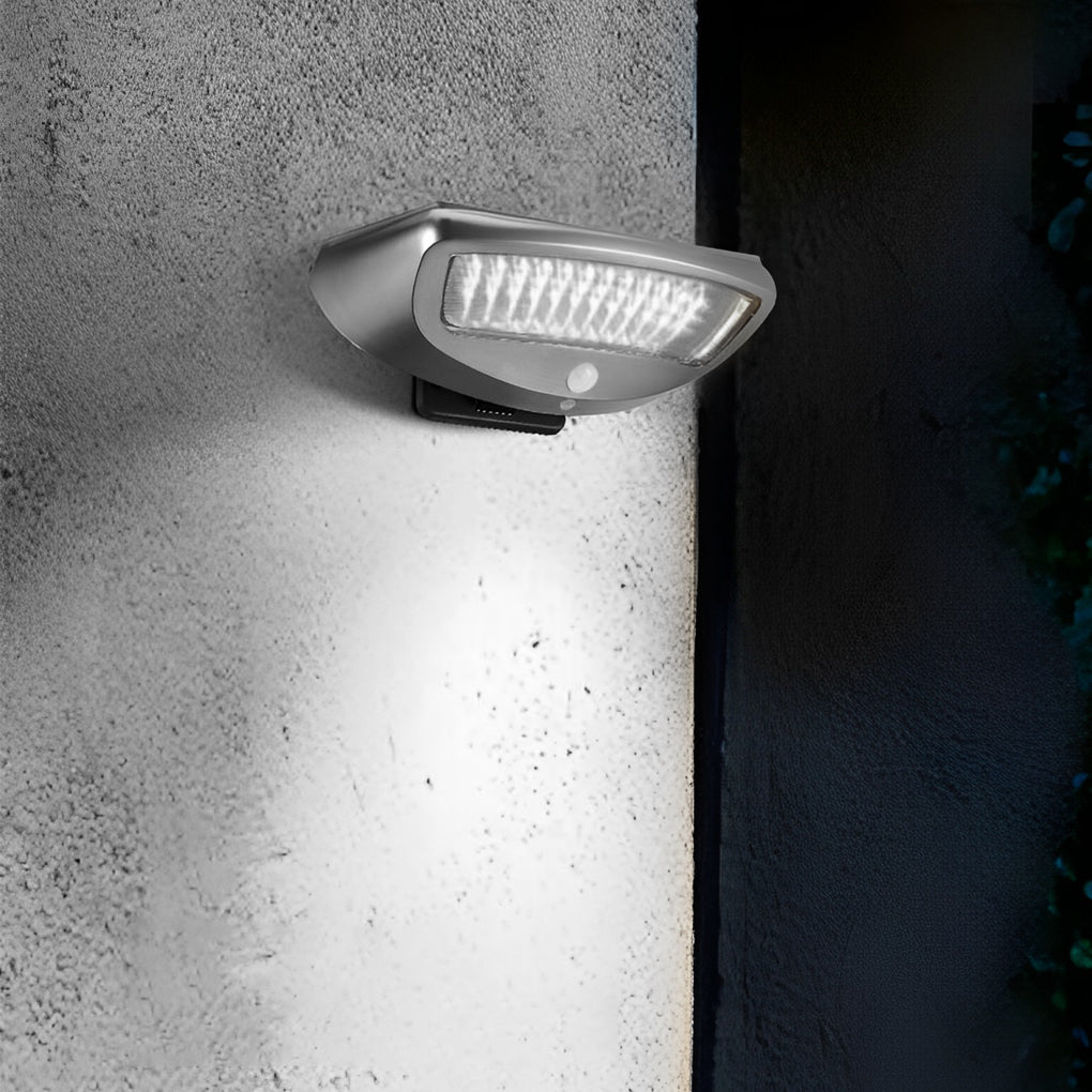 Solar Powered Motion Sensor Wall Light Adjustable Waterproof Light