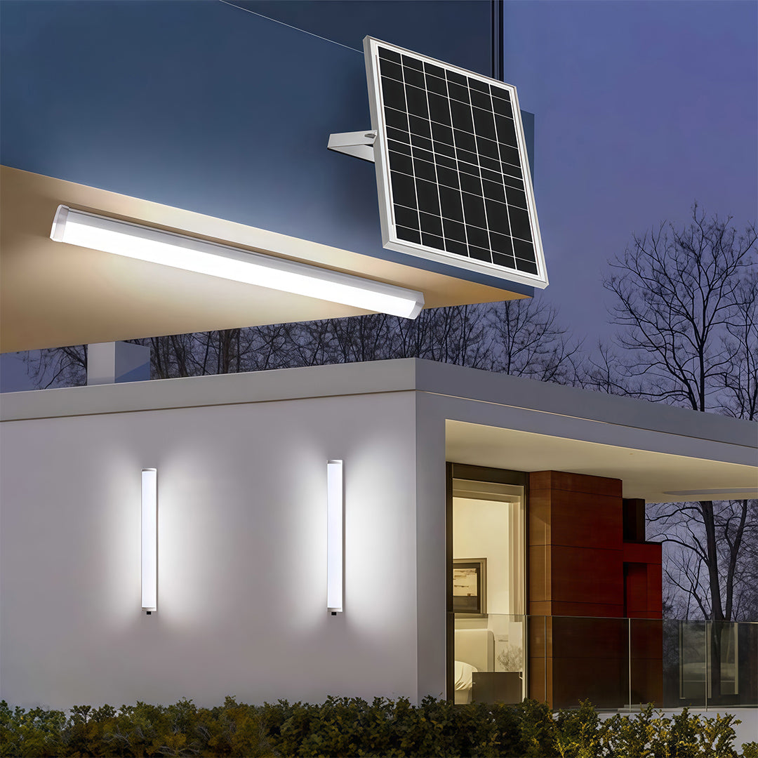 Outdoor Wall Lighting Modern Solar Waterproof LED Light