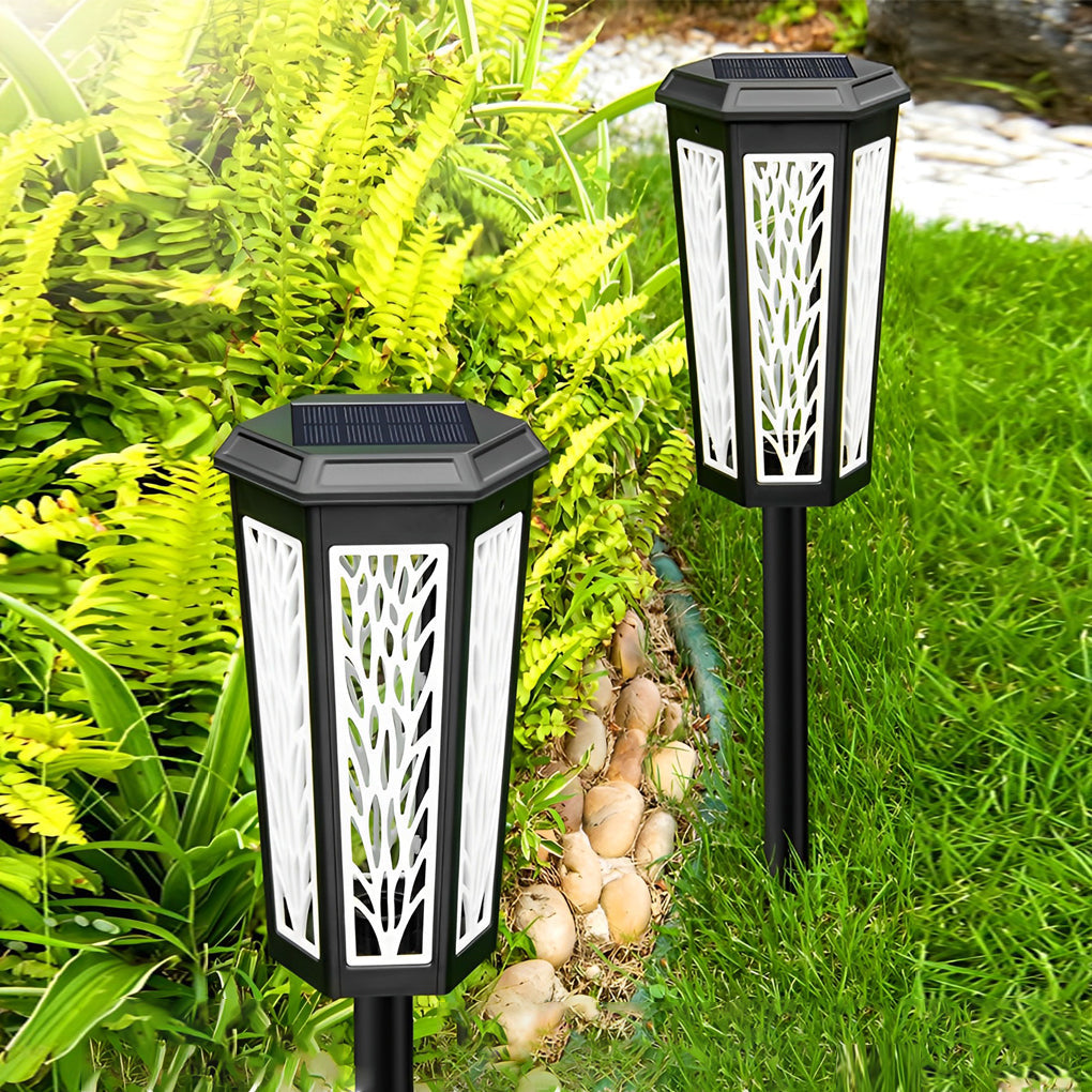 Solar Stake Light Retro Rgb In-Ground Mood Waterproof Light