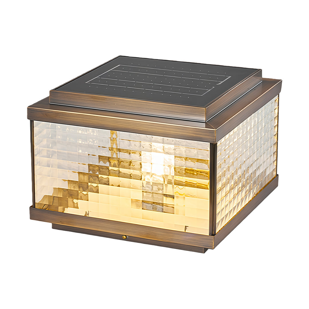 Pillar Cap Lights All-Copper Outdoor Waterproof Light