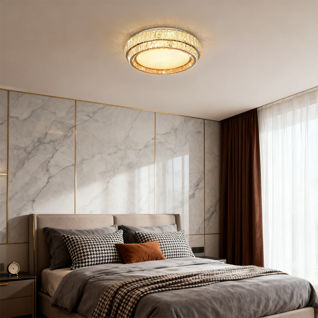Contemporary Flush Mount Lighting wide-spectrum LED Lamp