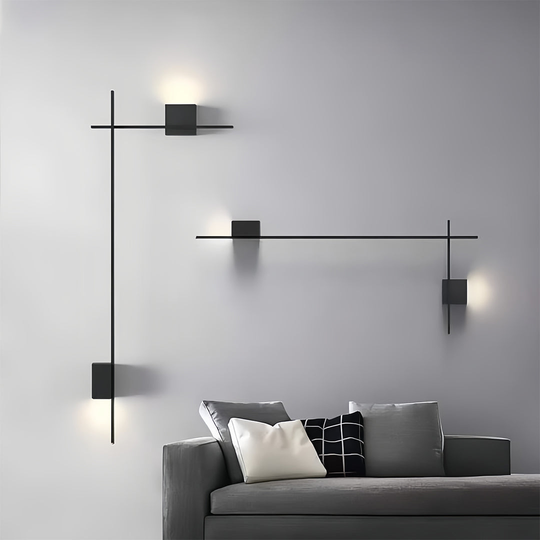 Decor Wall Lights Modern Minimalist Rectangular Wall Lamp Set