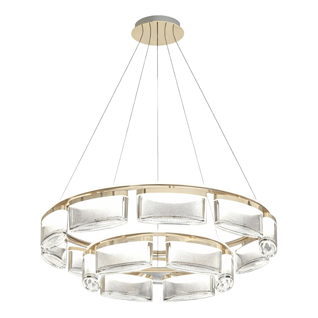 Chandelier Crystal Lights Luxury Modern Aluminum Ceiling Lights