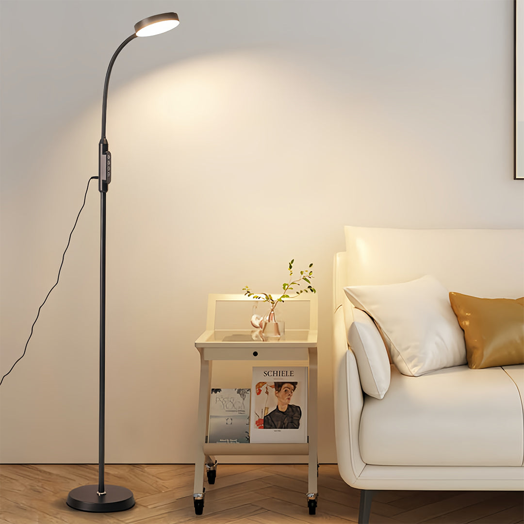 LED Reading Floor Lamp Minimalist Task Light LED Standing Lamp