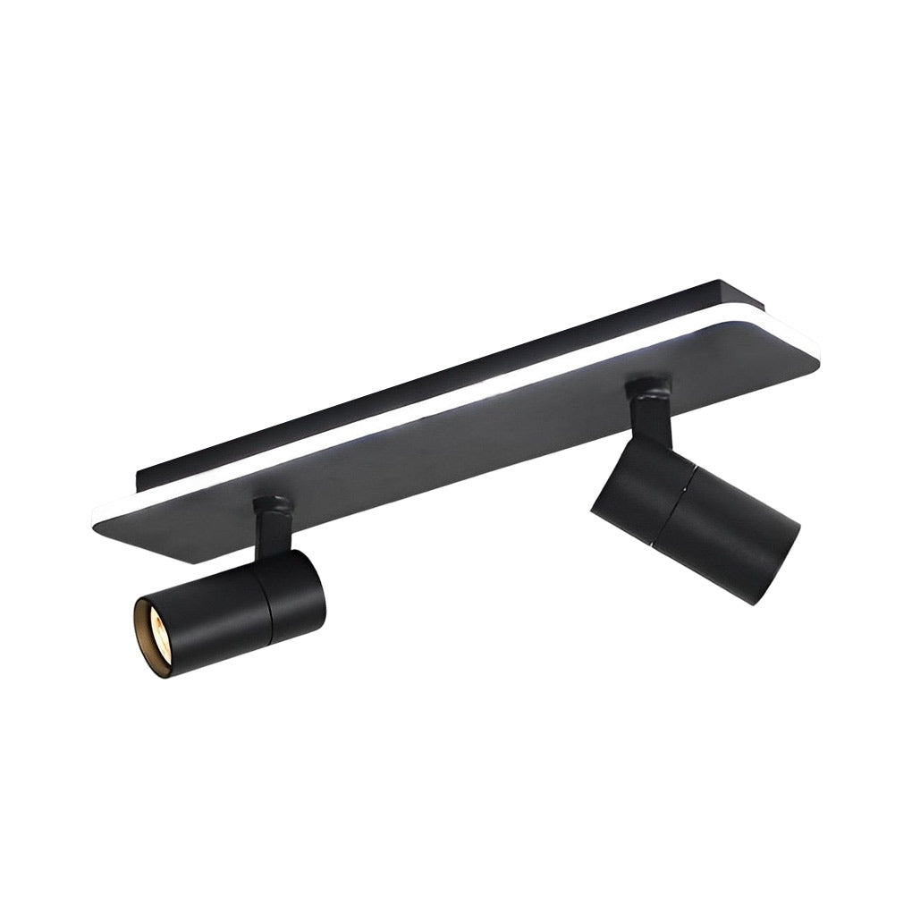 Spotlight Fixture Rectangular Recessed Adjustable Light