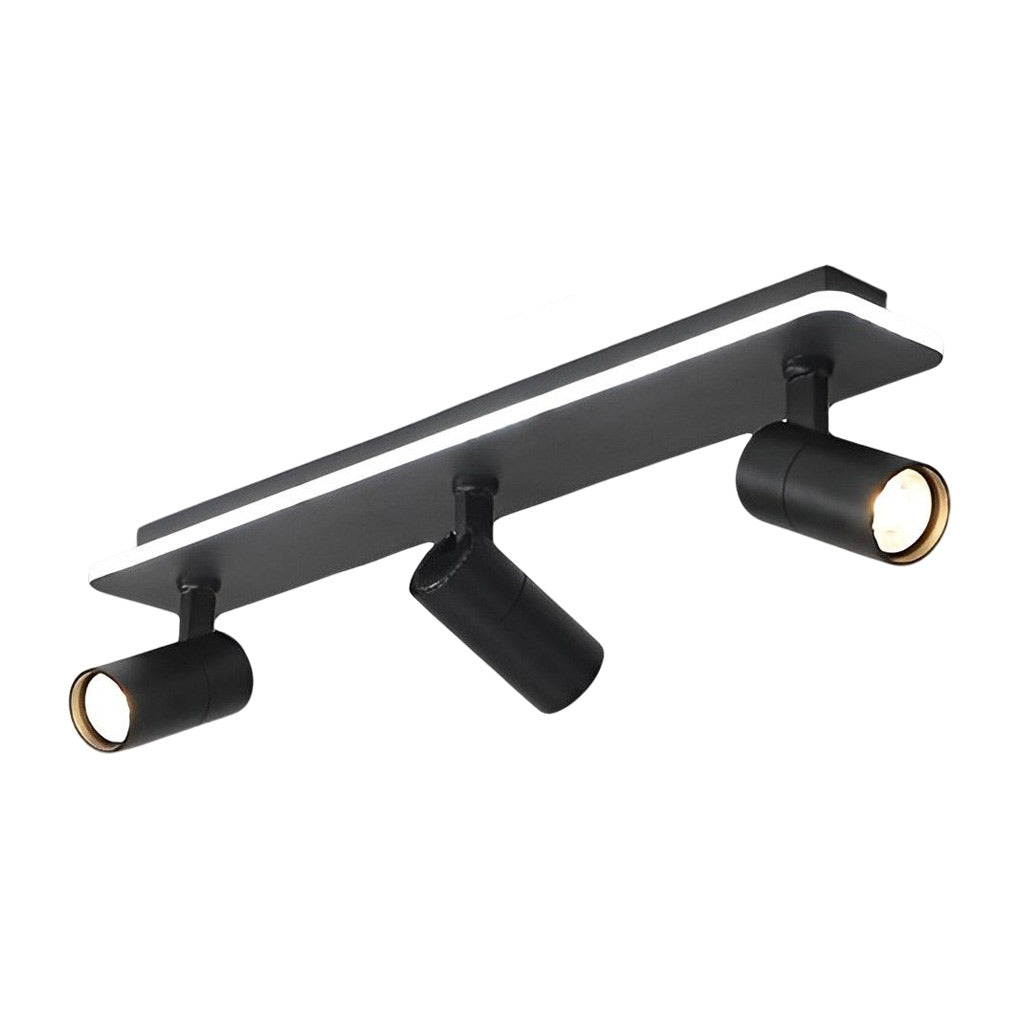 Spotlight Fixture Rectangular Recessed Adjustable Light