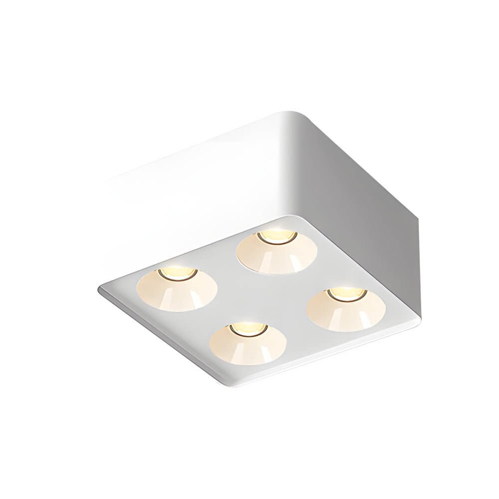 Spotlight LED Square H-Shape LED Recessed Meatl Light