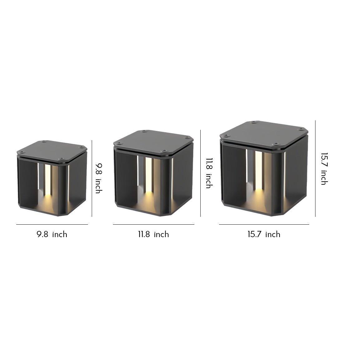 Main Gate Pillar Light Design Outdoor Waterproof Metal Light