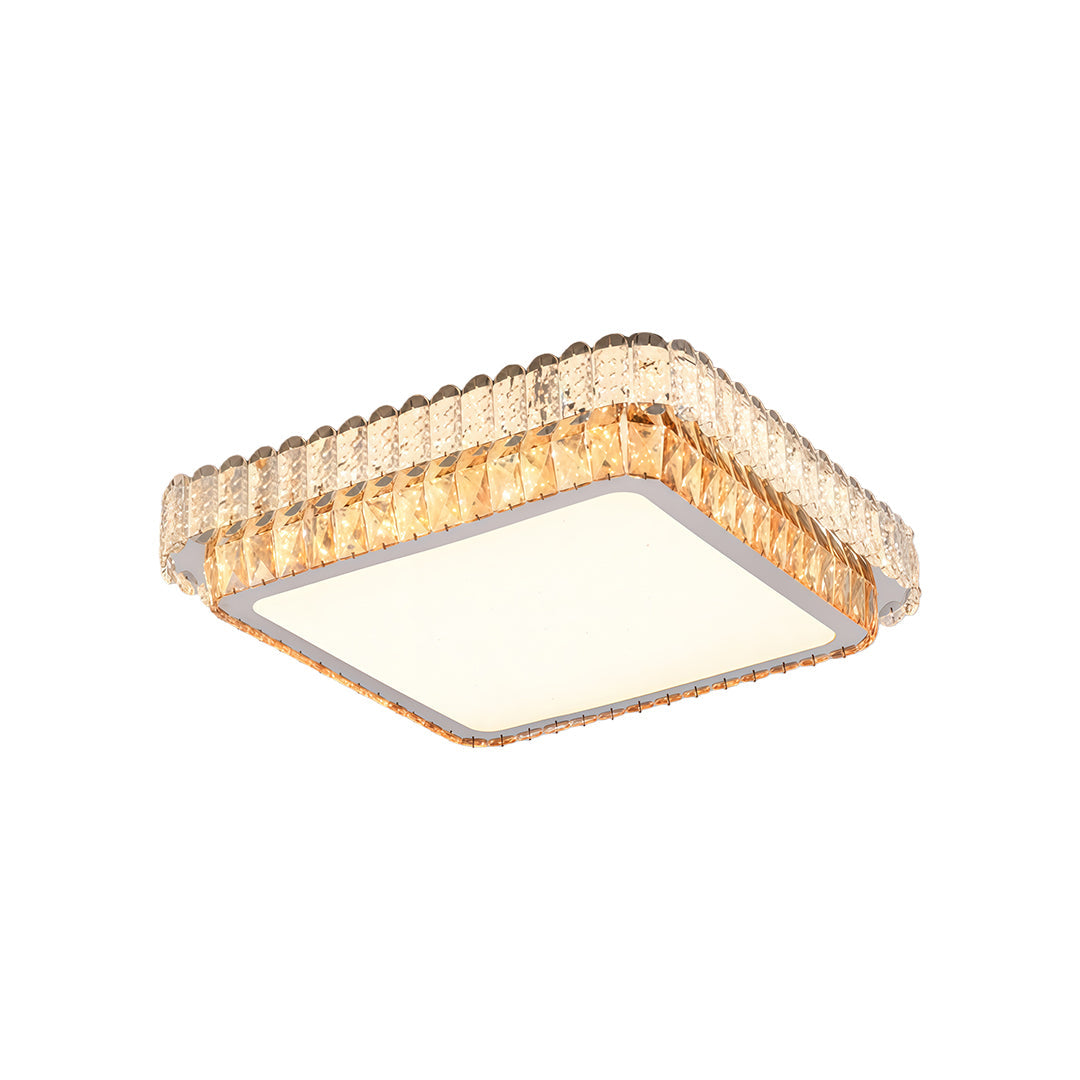 Flush Mount Ceiling Light Modern Luxury Minimalist Crystal LED Lamp
