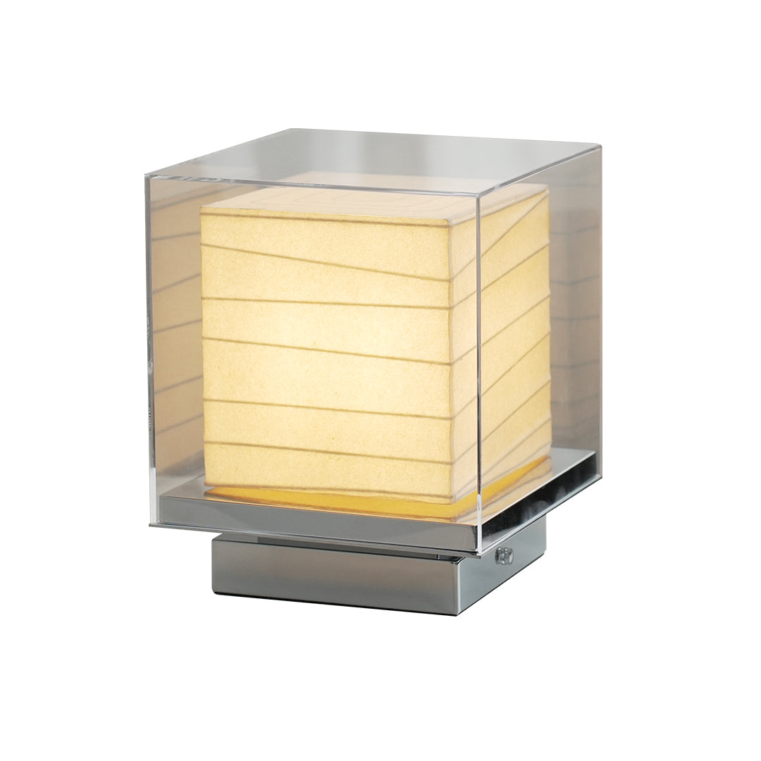 Japanese Paper Table Lamp Retro Wabi-Sabi Style Ambient Lamp