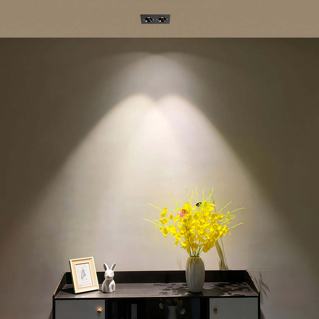 Square Recessed Downlight LED Aluminum LED Light
