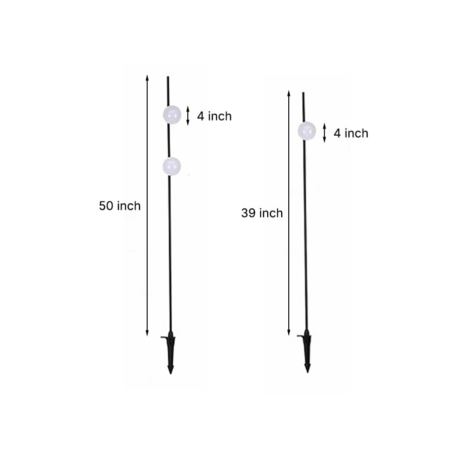 Modern Landscape Lighting Minimalist Waterproof Spherical High-Pole