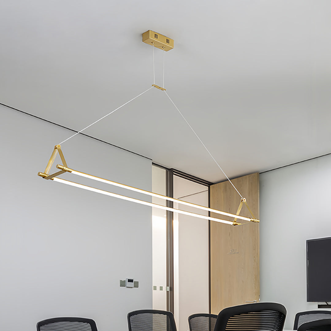 Linear Pendant Lights Dimmable Slim Strip Kitchen Island Light