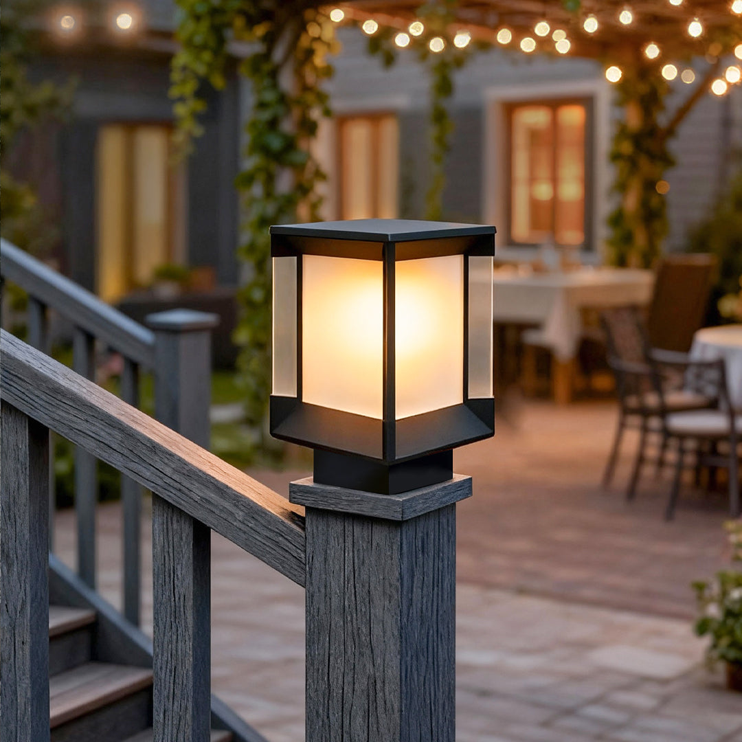 Pillar Lights Outdoor Modern Minimalist Waterproof Light