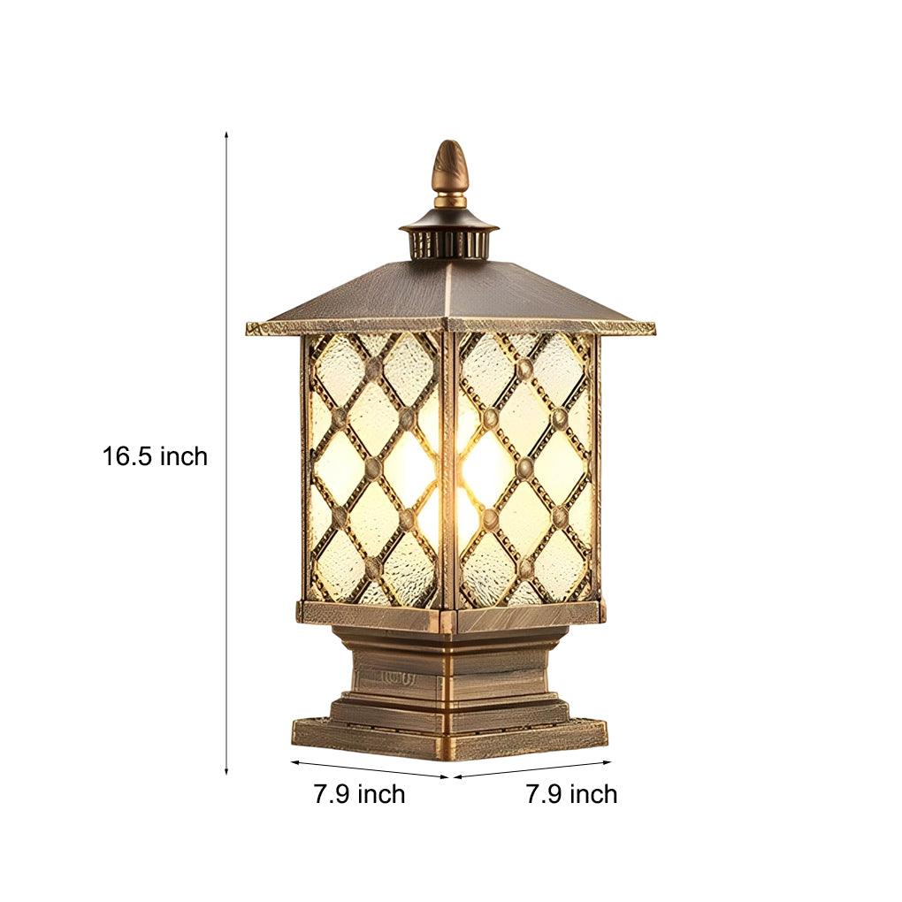 Street Light Pillar Retro Creative Waterproof Modern Outdoor Light