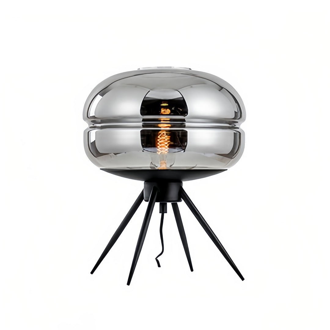 Glass Small Table Lamp Modern Nordic Four Legged Accent Lamp