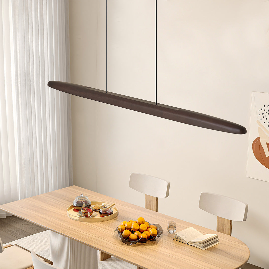Linear LED Pendant Lighting Minimalist Iron Ceiling Lights