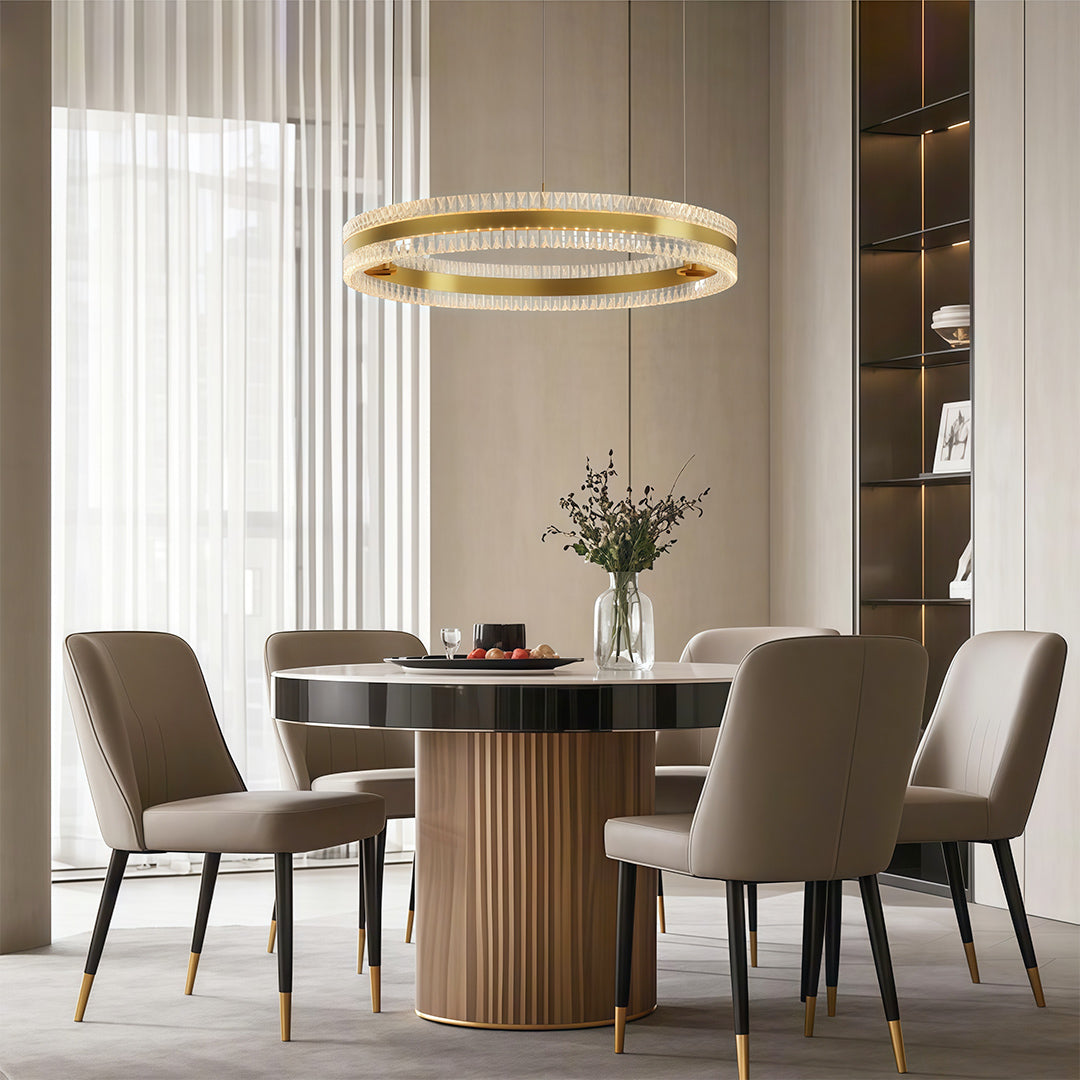 Modern Circular Chandelier Minimalist Luxury Ceiling Light