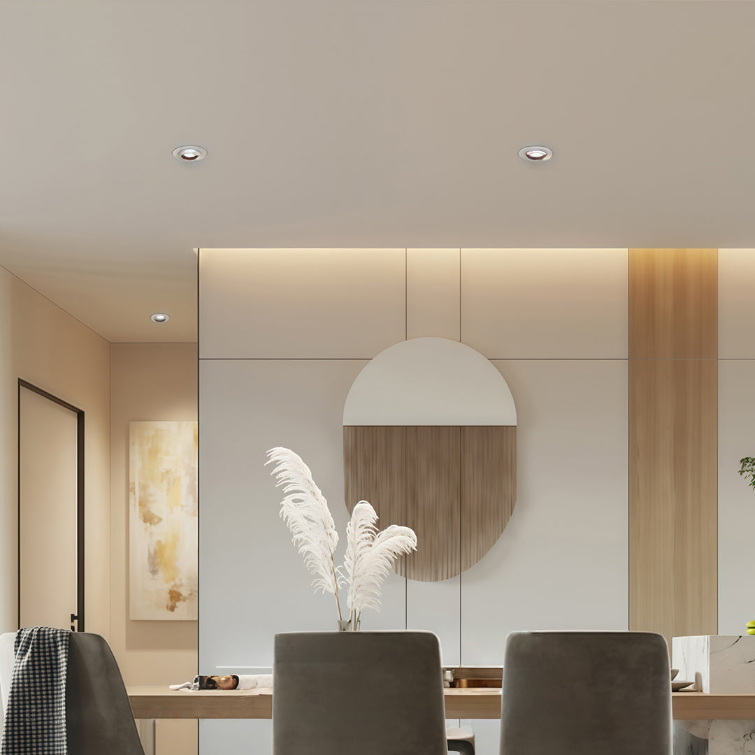 LED Ceiling Downlights White Recessed Deep Anti-Glare Light