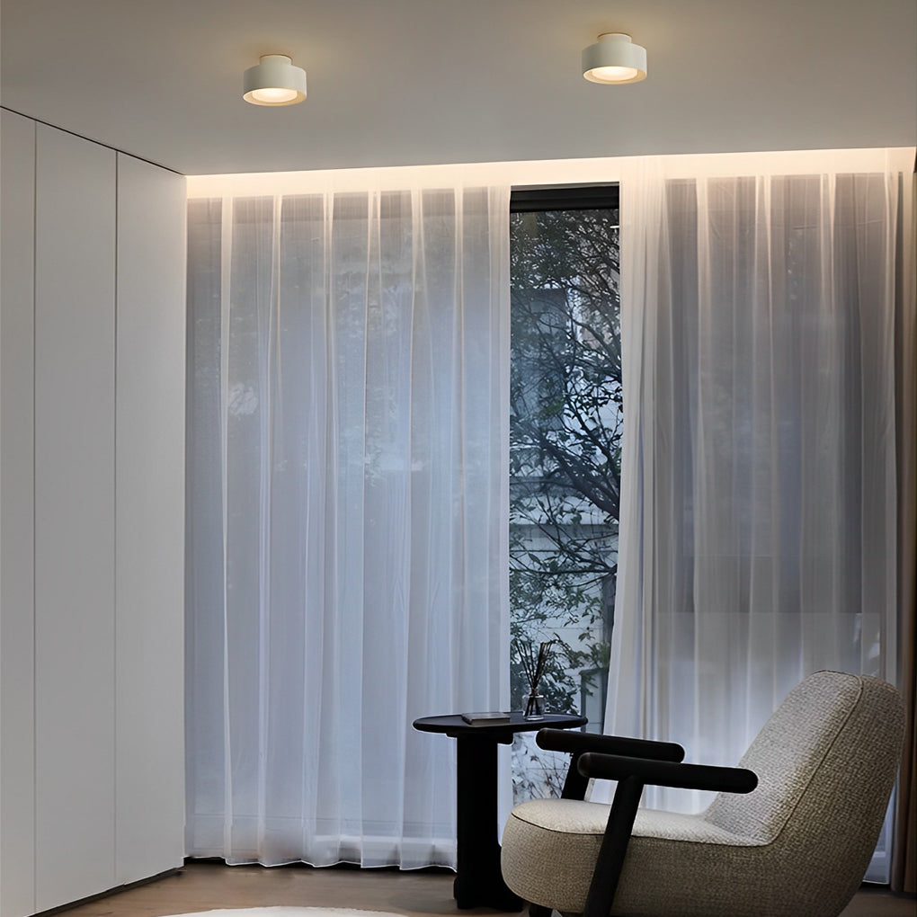 Surface Mounted LED Downlight Round Aluminum Ceiling Light