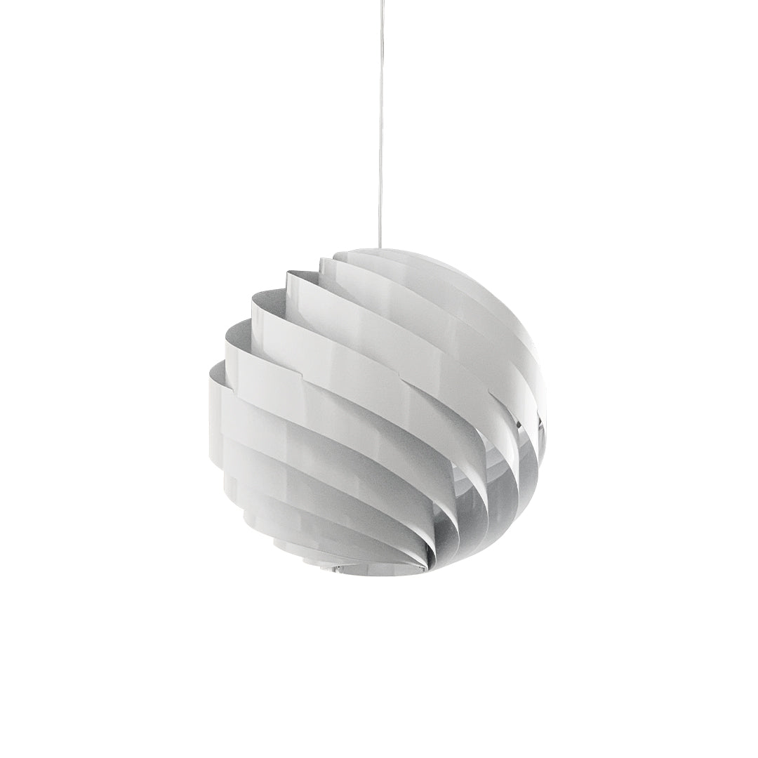 Swirl Pendant Light Nordic Creative Art Turbine Ceiling Light