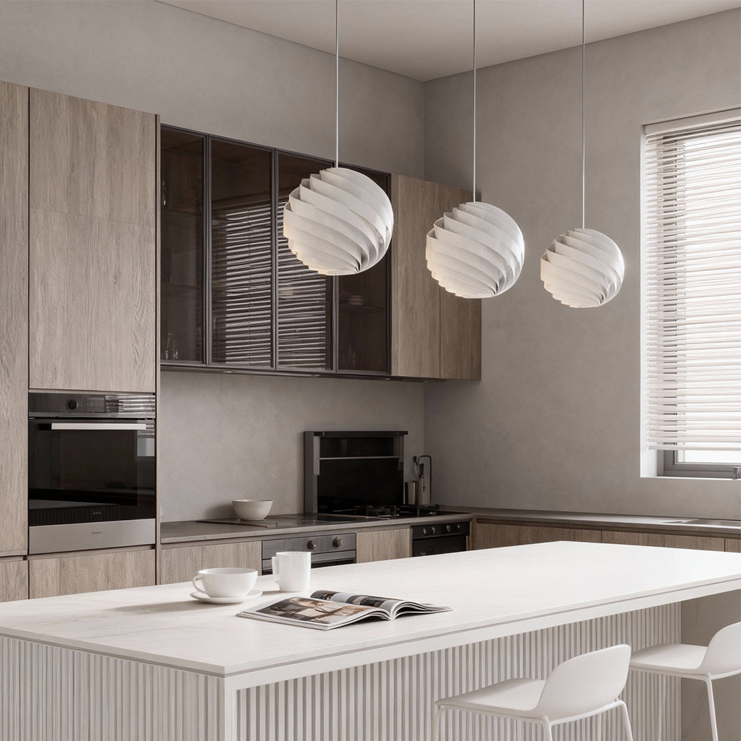 Swirl Pendant Light Nordic Creative Art Turbine Ceiling Light