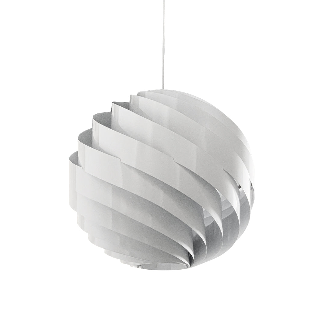 Swirl Pendant Light Nordic Creative Art Turbine Ceiling Light