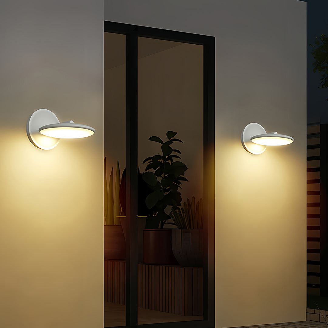 Swivel Wall Light Aluminum Acrylic Simple LED Waterproof Light