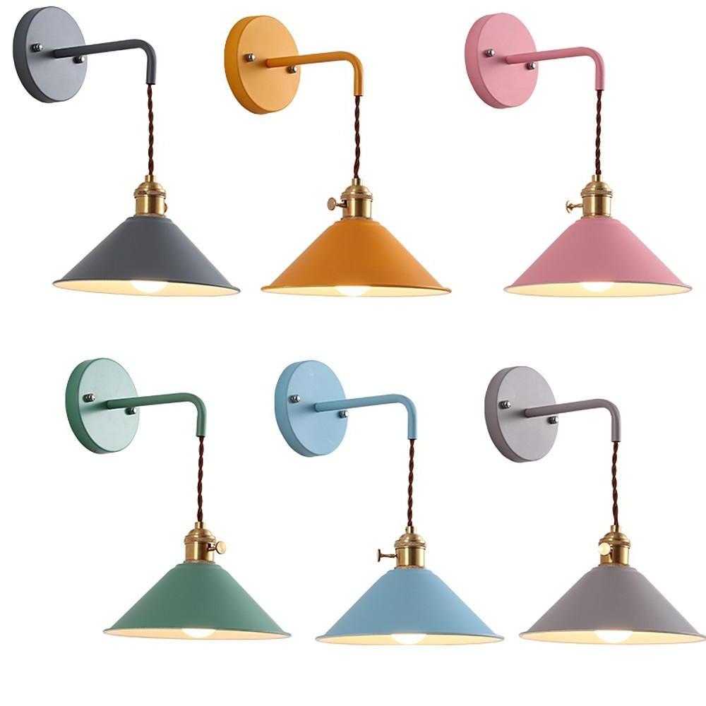 Funnel-shaped LED Nordic Wall Sconces Lighting Wall Mounted Lights