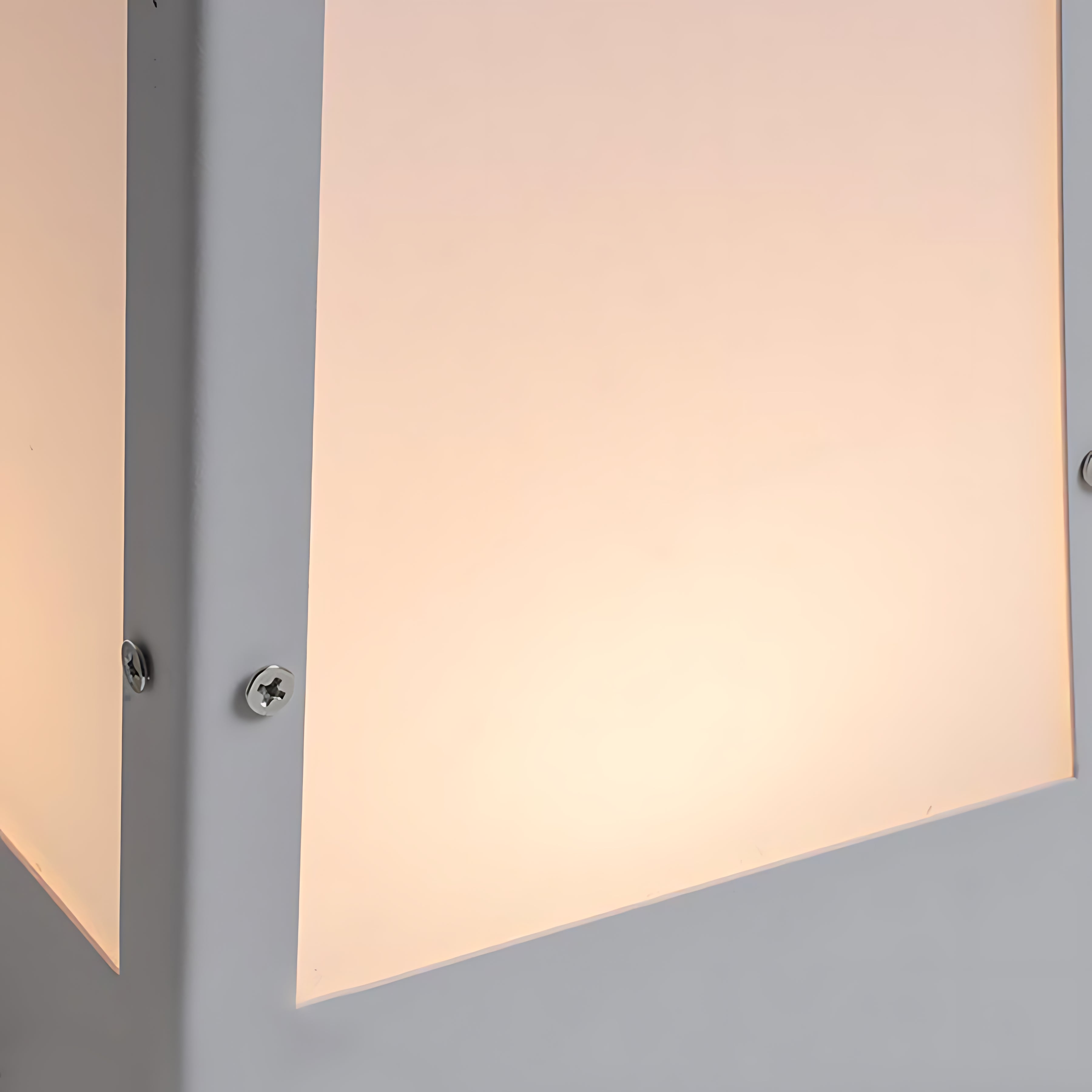 Stainless Steel Waterproof Geometric Floor Lamp with Pyramid Design