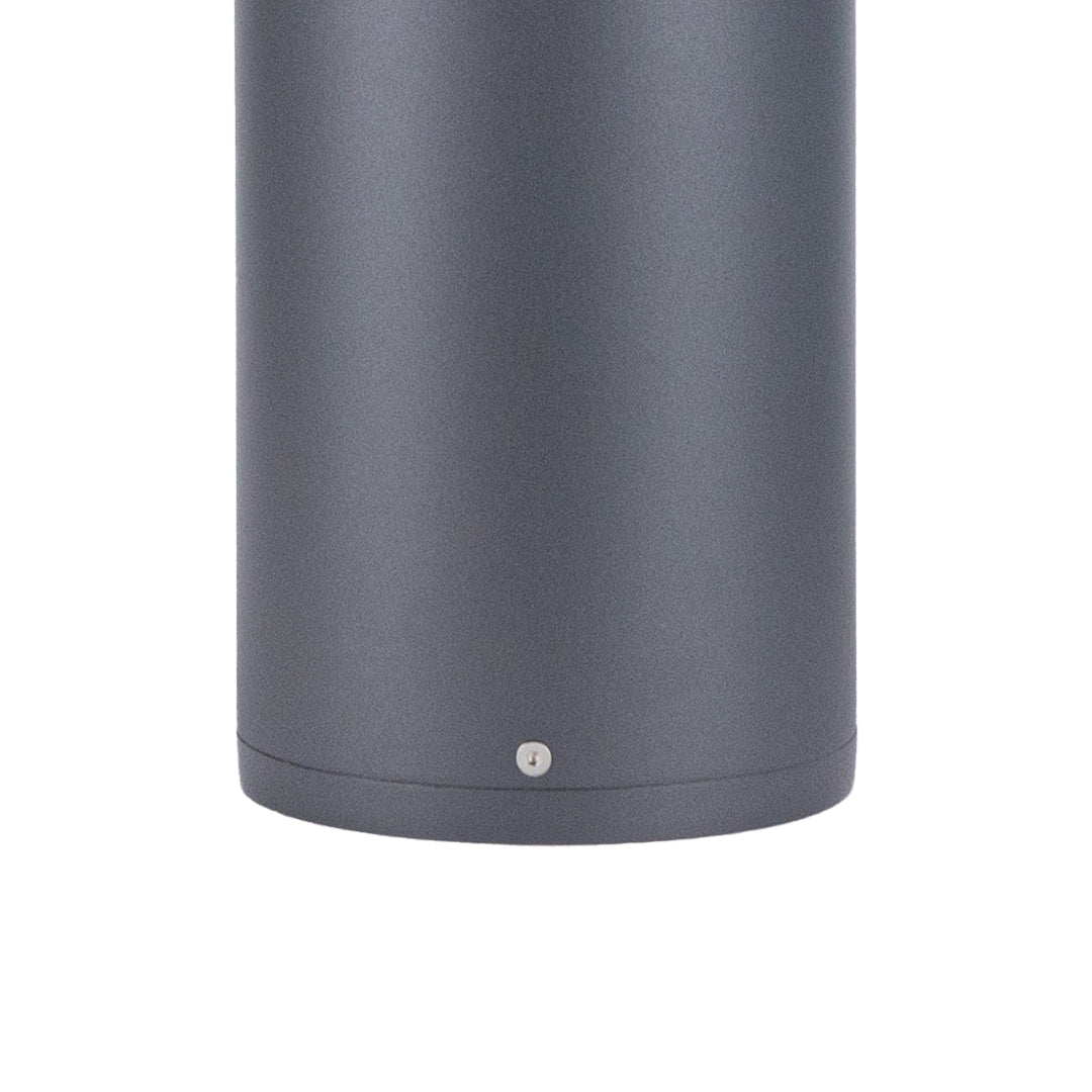 LED Outdoor Bollard Pathway Lights Black Garden Pole Light