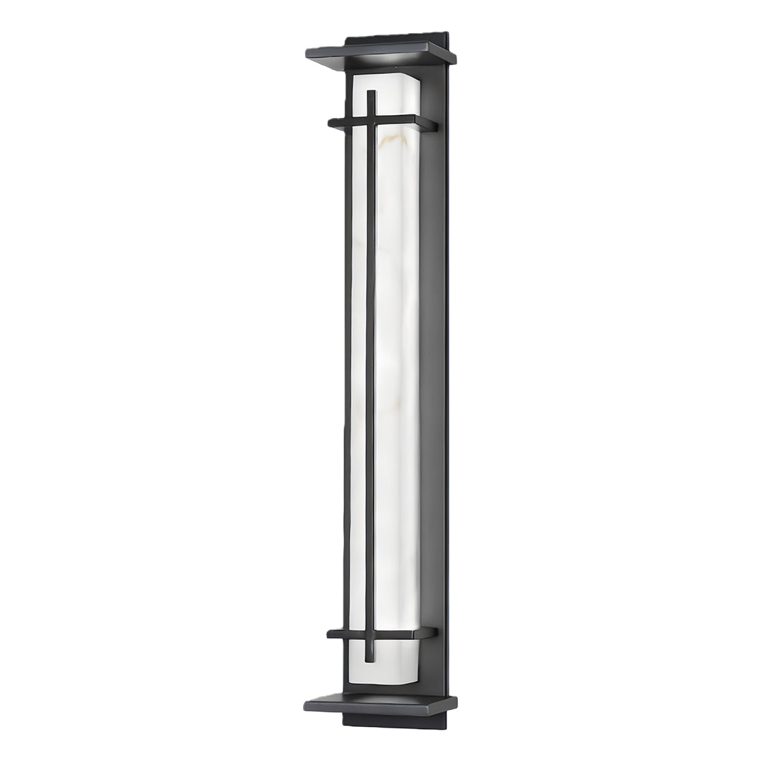 Black Outside Wall Lights Minimalist Waterproof Lamp