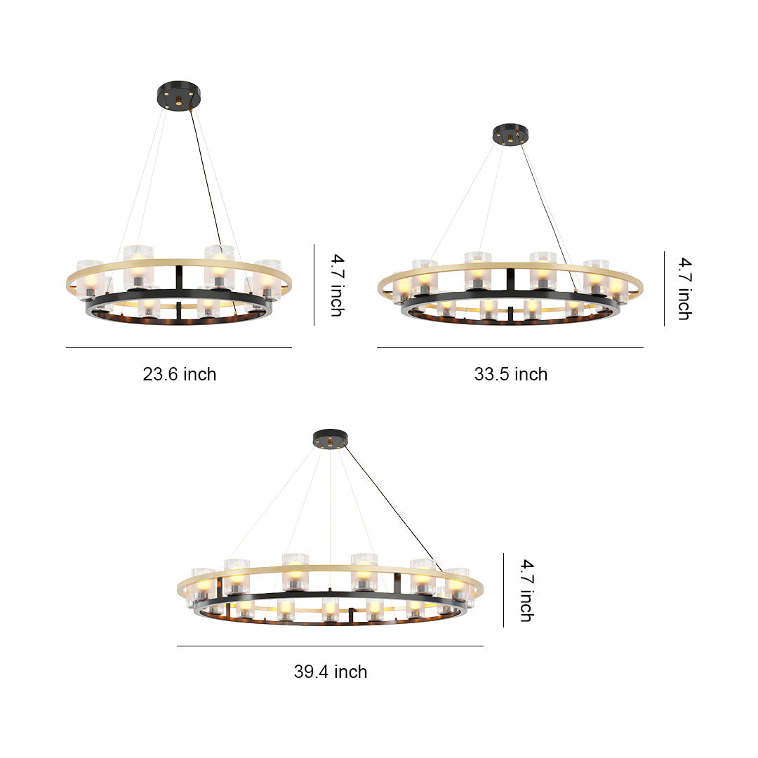 Modern Luxury Chandeliers Modern Creative Copper Ceiling Light