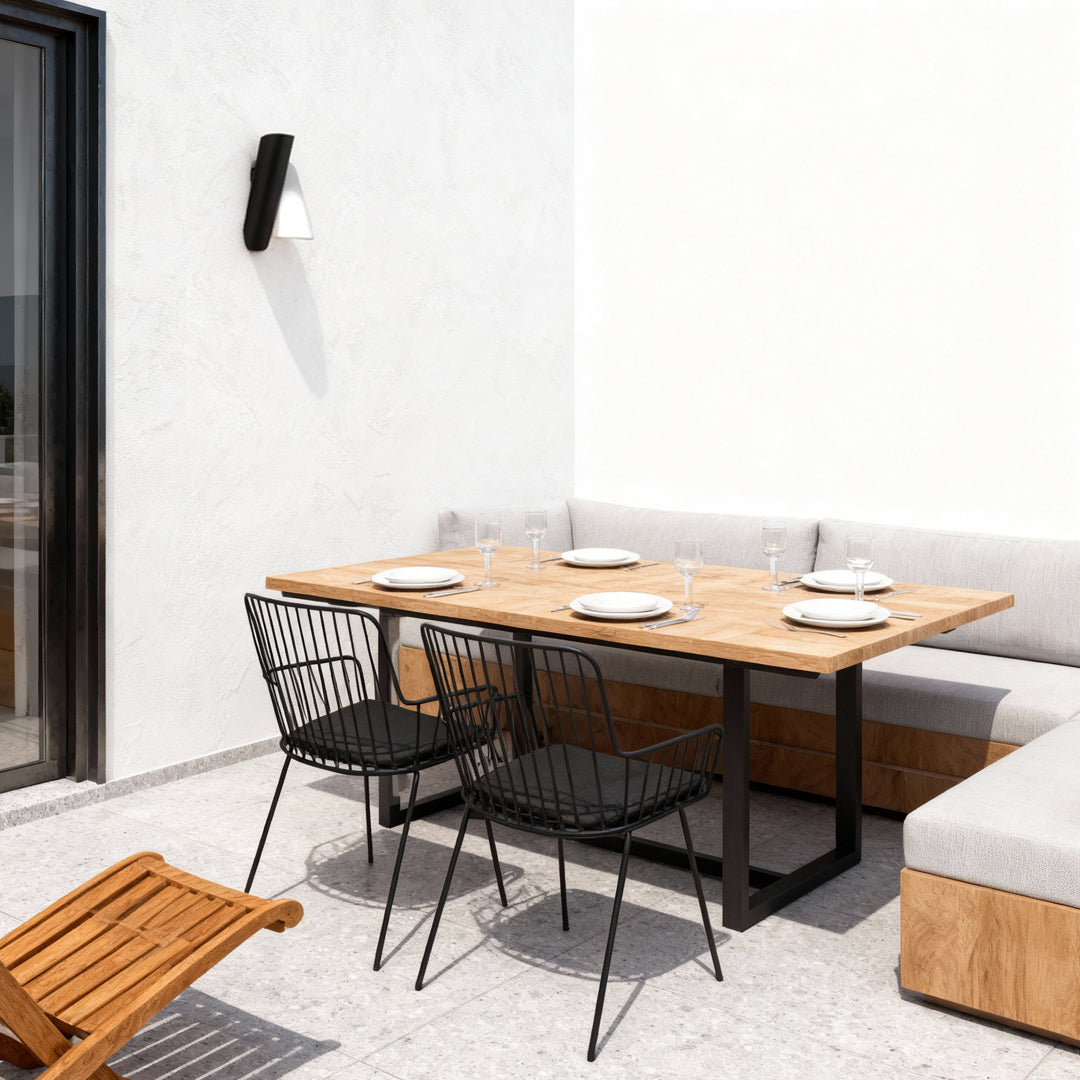 Up and down Wall Lights Outdoor Waterproof Geometric Lamp