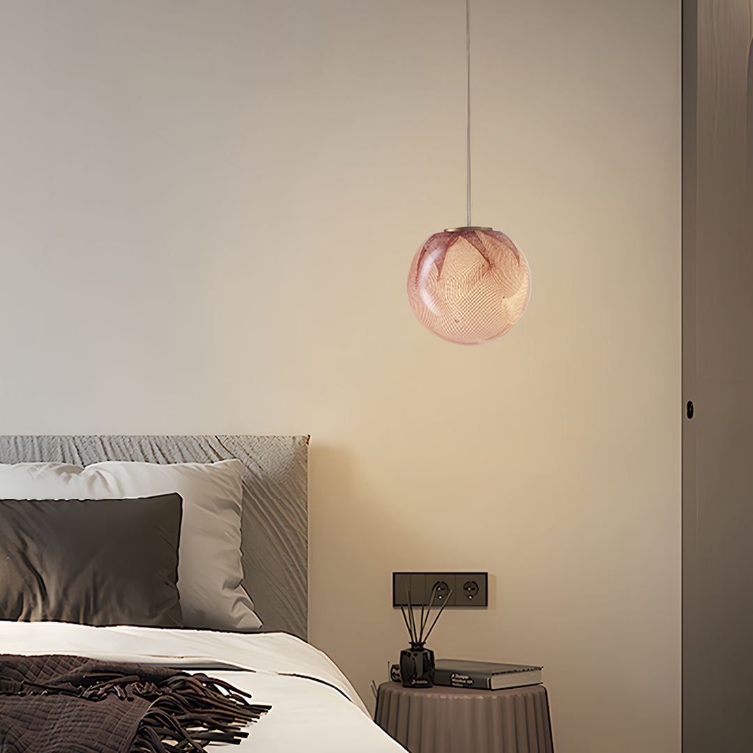 Glass Globe Pendant Lights Modern Minimalist Single Head Light