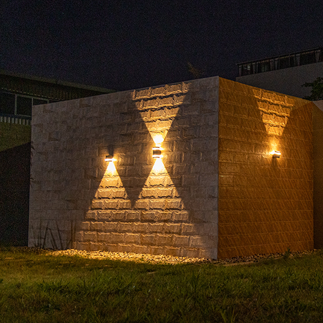 Die-cast Aluminum Garden Wall Lights Modern Industrial IP65 Facade Lights