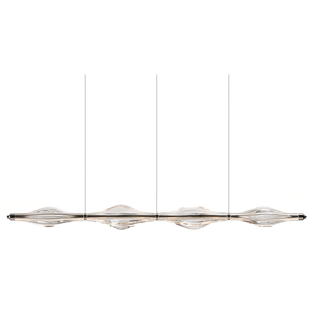 Crystal Pendant Lights for Kitchen Island Modern Minimalist LED Light