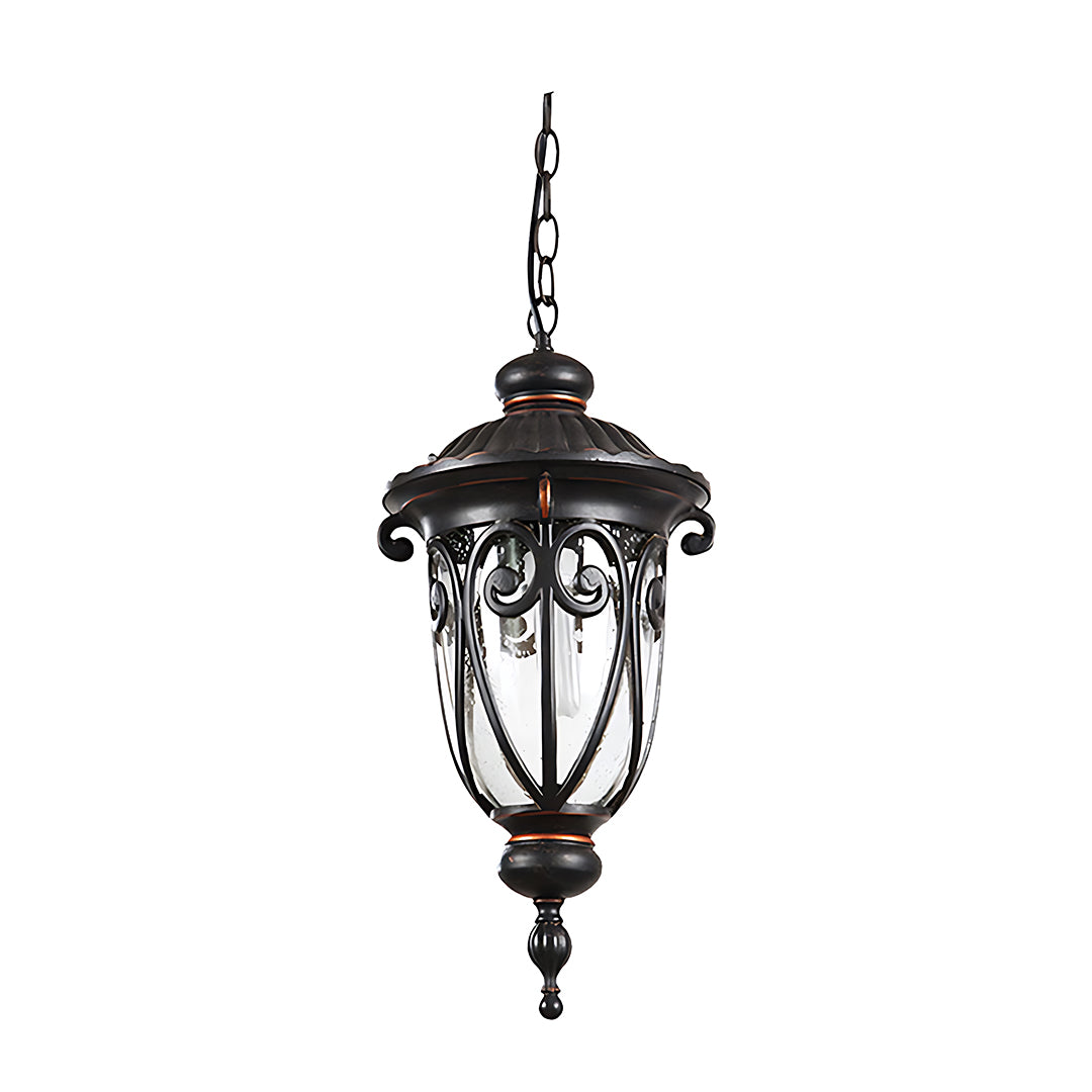 Black Ceiling Light Fixtures Aluminum Waterproof European-Style