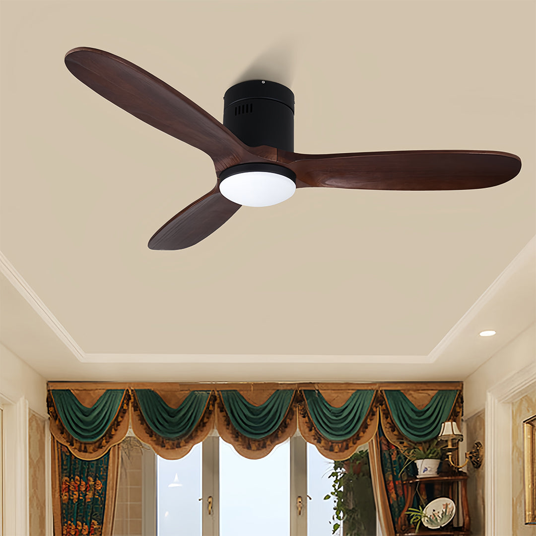 3 Blade Ceiling Fan With Light Quiet Dc Motor Ceiling Fan with Remote