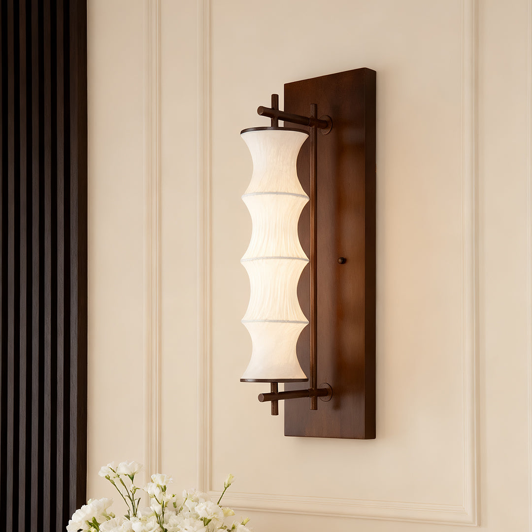 Vintage Light Wall Sconce Charming Bamboo Node Wall Light